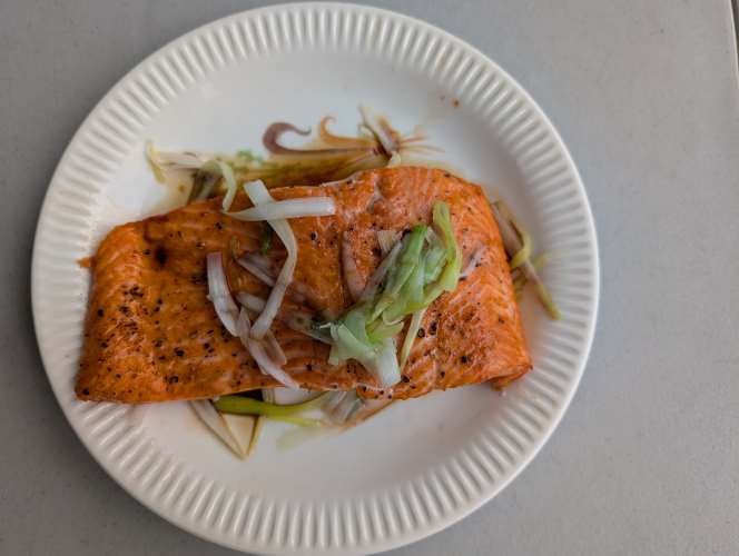 Air Fryer Salmon